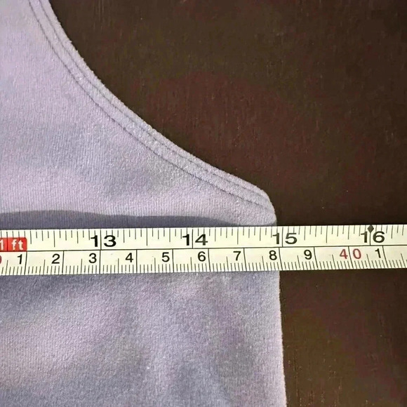 Lululemon  V-Neck Athletic Bra Fitted Tank Top Purple Women's Small - Picture 12 of 13